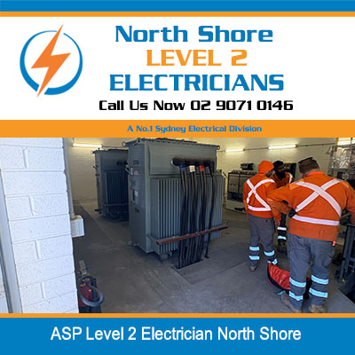 Electricians working  in North Shore industrial station
